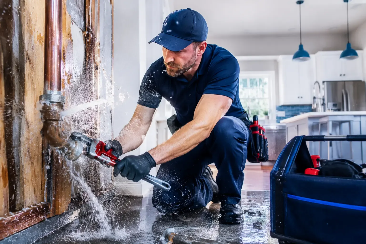 Local emergency pipe repair professionals in Mount Hope, KS